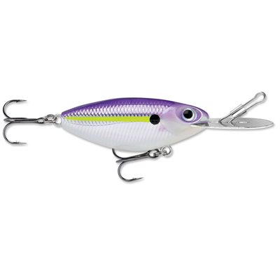 Hot 'N Tot MadFlash 07 Chartreuse Purple Shad