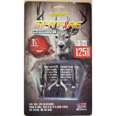 SPITFIRE 125 FOR CROSSBOW (3 PACK)