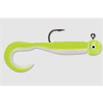 Curl Tail Jig 1 / 32 Chartreuse Pearl