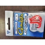 Octopus Hook Fsnt Red #1 6PK