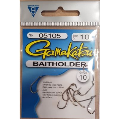 Baitholder Hook Bronze #10 10PK