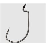Heavy Duty Wide Gap Hook Black Nickel #6 / 0