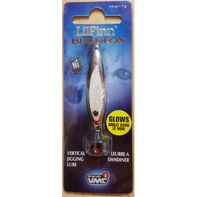 Lil' Finn 1.5"Nickel Plated / Cracked Ice Tape