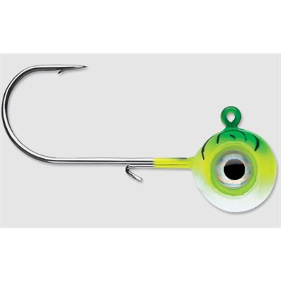 Neon Moon Eye Jig 1 / 16 Green Fire UV