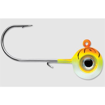 Neon Moon Eye Jig 1 / 16 Orange Fire UV