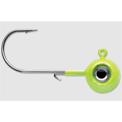 Neon Moon Eye Jig 1 / 32 Glow Chartreuse