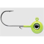 Neon Moon Eye Jig 1 / 32  Glow Chartreuse