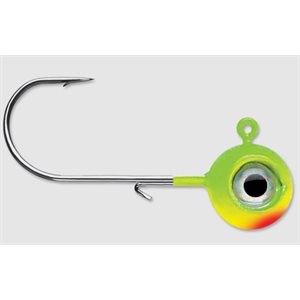 Neon Moon Eye Jig 1 / 8 Chartreuse Lime Green