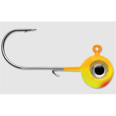 Neon Moon Eye Jig 3 / 8 Chartreuse Orange