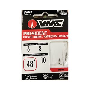 "President French Bronze 8lb 48""#6"