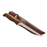 "Pres. Fillet Brown Laminate Handle 6"""