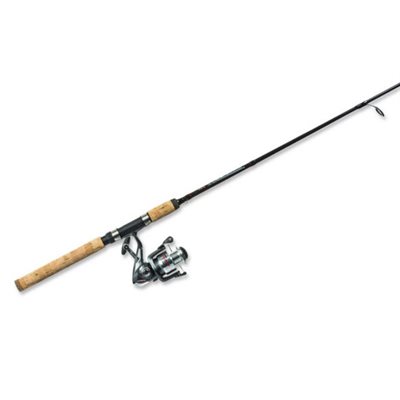 "Husky Spinning 6'6"" Med Action Rod BB Reel -2pc"