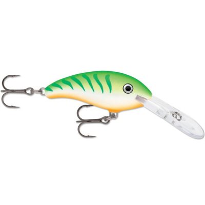 Shad Dancer 04 Green Tiger UV