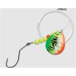 SpinDrift Spinner Rig 2.5  Hex Green Fire UV
