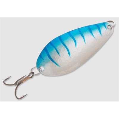 Strobe Tear Drop Spn 1 / 4 Hammered Nickel Blue Stripe