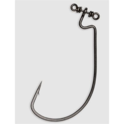 Spinshot Wide Gap Hook Black Nickel #2 / 0