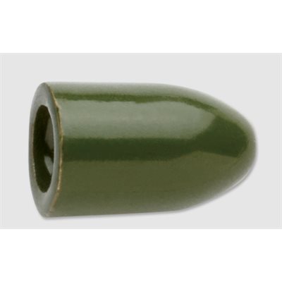 Tungsten Worm Weight 1 / 8 Green Pumpkin