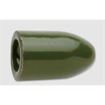 Tungsten Worm Weight 1 / 8  Green Pumpkin