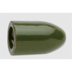 Tungsten Worm Weight 3 / 16 Green Pumpkin