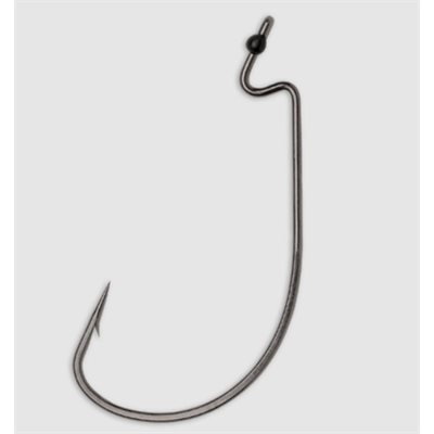 Wide Gap Hook Black Nickel #1 / 0
