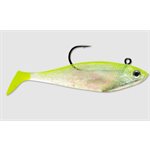WildEye Swim Shad 03  Shiner Chartreuse Silver