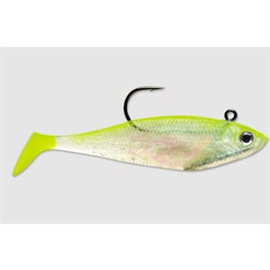WildEye Swim Shad 04 Shiner Chartreuse Silver