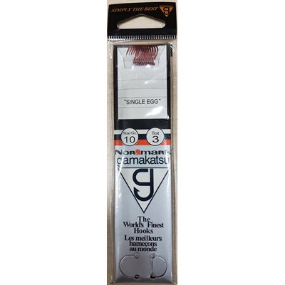 Single Egg Snell Red #10 10PK