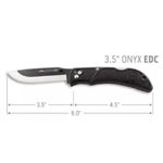 3.5" ONYX EDC (Black, 3-Blades) – Box