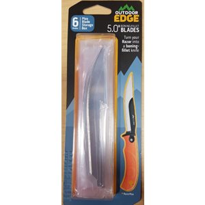 5.0” BONE / FILLET BLADE PACK | STAINLESS | 6 BLADES