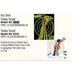 Turkey Target, 12 Targets , Poly Bag