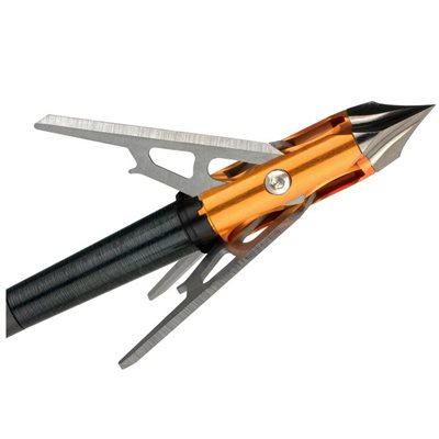 "Rage 3 Blade Chisel Tip X Crossbow Broadhead 1.6"" Cut "