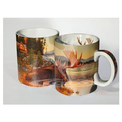 16 oz (473 ml) Wildlife Mugs SQUATTER S RIGHT