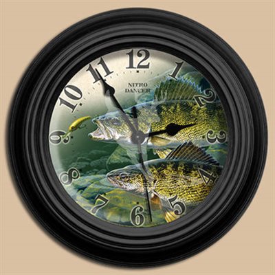 10” dia. Wall Clocks NITRO DANCER