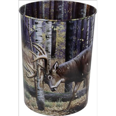 HUNTING THEMED WASTE BASKET