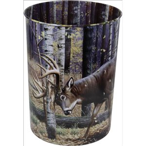 HUNTING THEMED WASTE BASKET