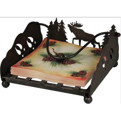 Napkin Holder - Lazer Cut Moose