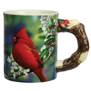 Ceramic Mug 3D 15oz - Cardinal