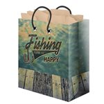 Gift Bag Medium with Tissue Paper - Fishi