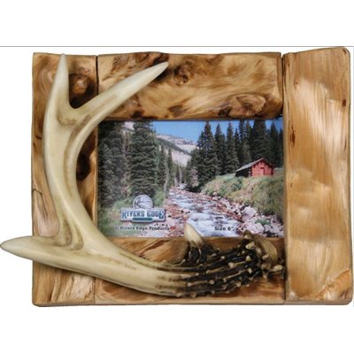 Picture Frame 4in x 6in - Deer Antler