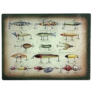 Cutting Board 12in x 16in - Antique Lure
