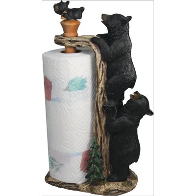 Paper Towel Holder - Bear