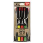 Camp Fork Rotating - 3-Pack Blister