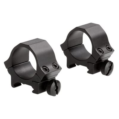 1" Sport Ring Low Black Matte