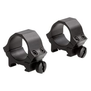 1" Sport Ring Low Black Matte