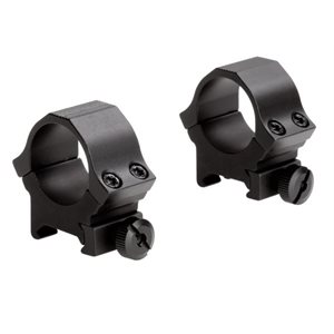 1" Sport Ring Med Black Matte