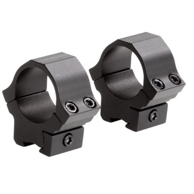 1" Sport Ring Low Black Matte