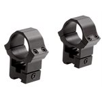 1" Sport Ring High view-thru Black Matte