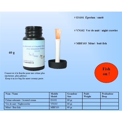 CRÈME ODORANTE ÉPERLAN 50GR