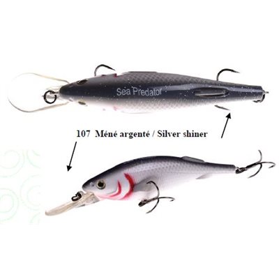 Mené callant 118MM silvergrey