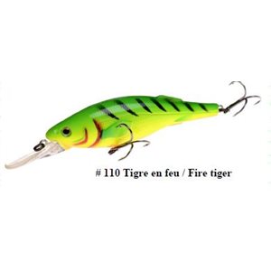 Mené callant Sinking Minnow Fire tiger